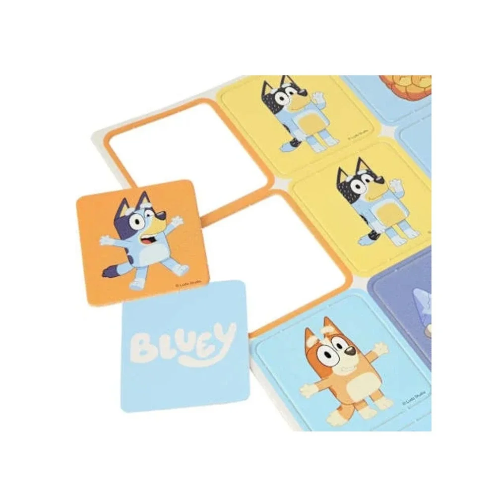 Bluey™ My Memory Game‎ 72 Cards Matching Skills 2-6 Players Portable & Durable